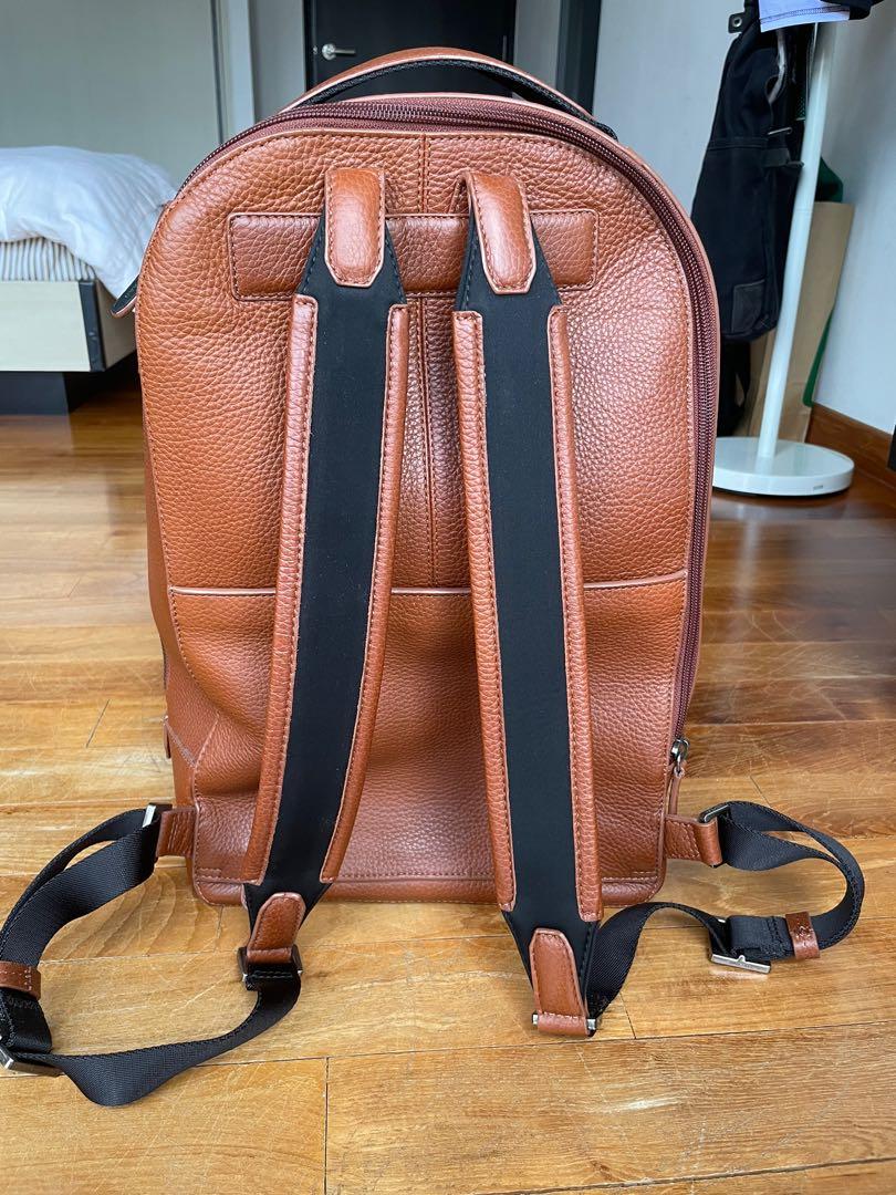 Cole Haan leather backpack Grand series Men s Fashion Bags