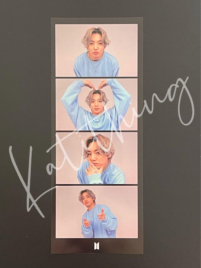 D8 Festa Calendar Jungkook Film Strip, Hobbies & Toys, Memorabilia