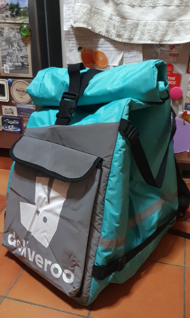 Deliveroo Top Roll Backpack, Men's Fashion, Bags, Backpacks on Carousell
