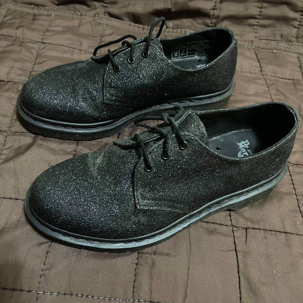 DR. MARTENS 1461 glitter Women s Fashion Footwear Boots on