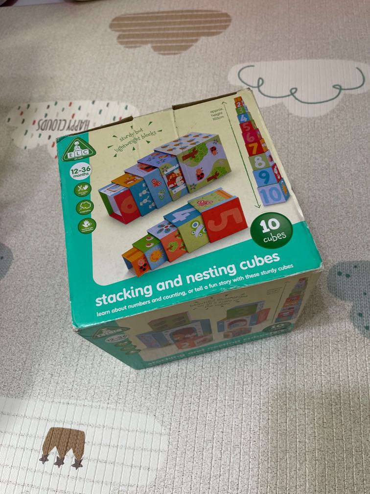 Elc stacking best sale cubes