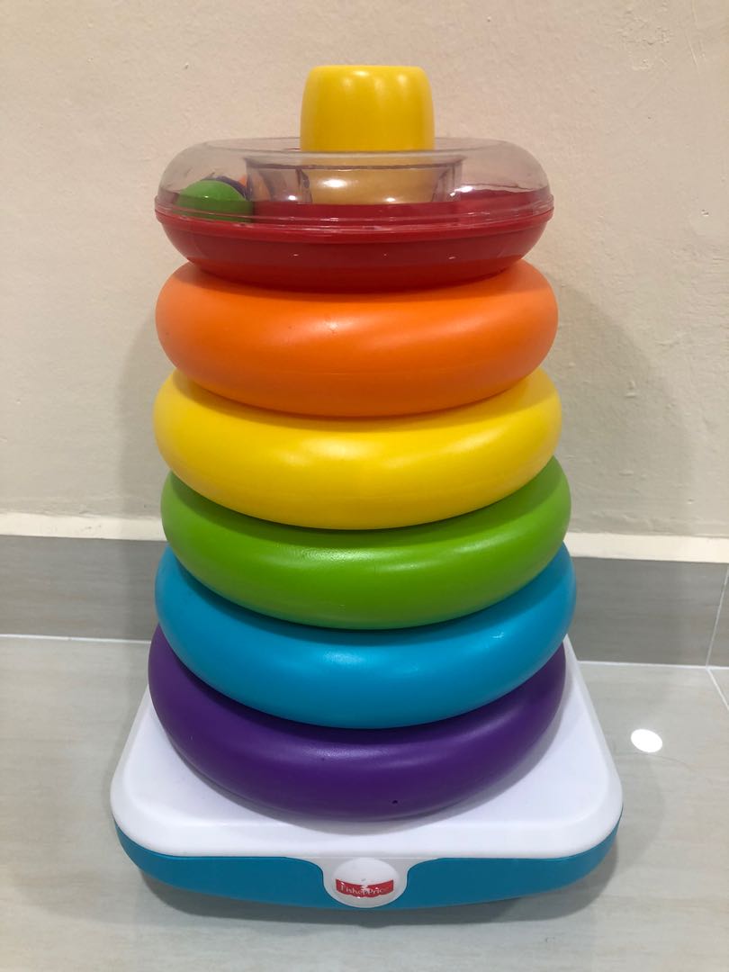 Fisher Price GIANT Rock a stack, Babies & Kids, Infant Playtime on ...