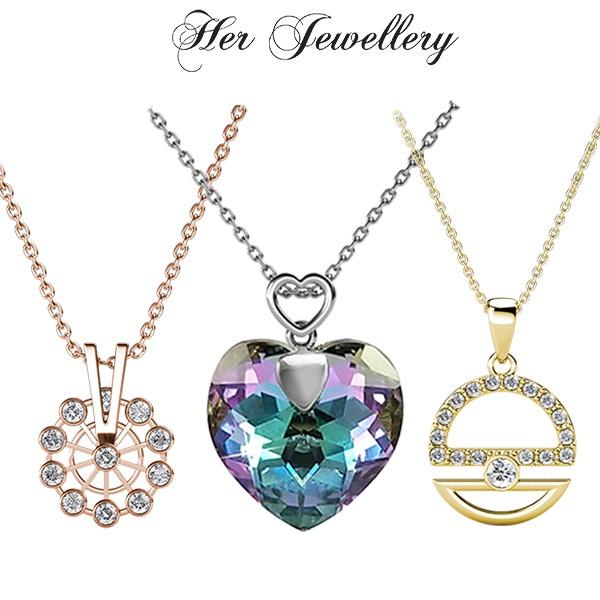 White gold hotsell necklaces for her