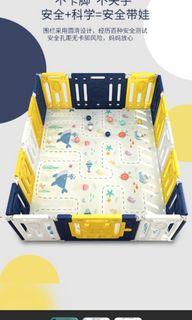 Foldable Play Yard and accessories bundle