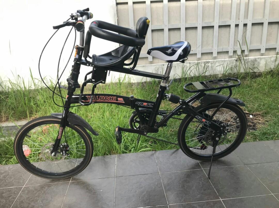 Folding bike baby shop seat