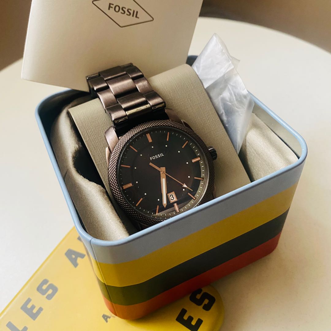 Fossil Stainless Steel Men s Watch Men s Fashion Watches