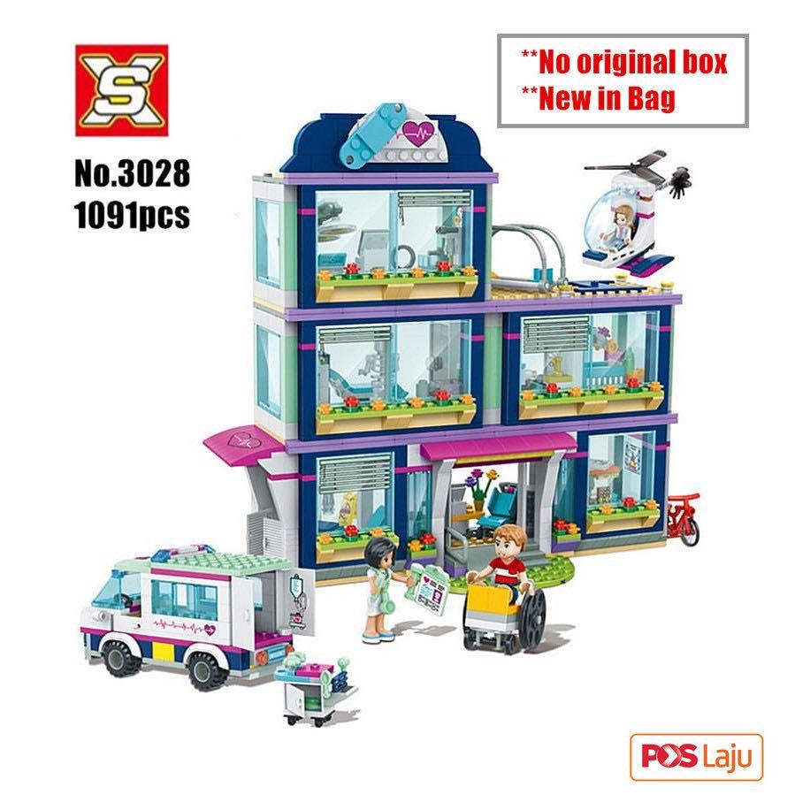Heartlake hospital lego on sale set