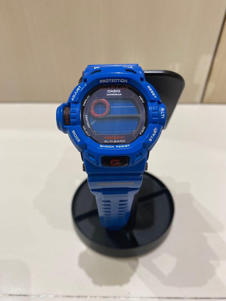 G Shock Riseman G 9200BL Men s Fashion Watches Accessories