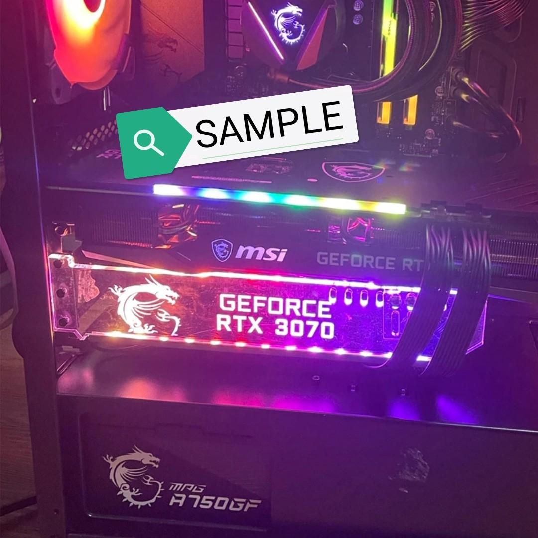 Gigabyte Graphics card Holder Aorus, Computers & Tech, Parts