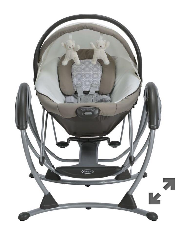 graco soothing system glider