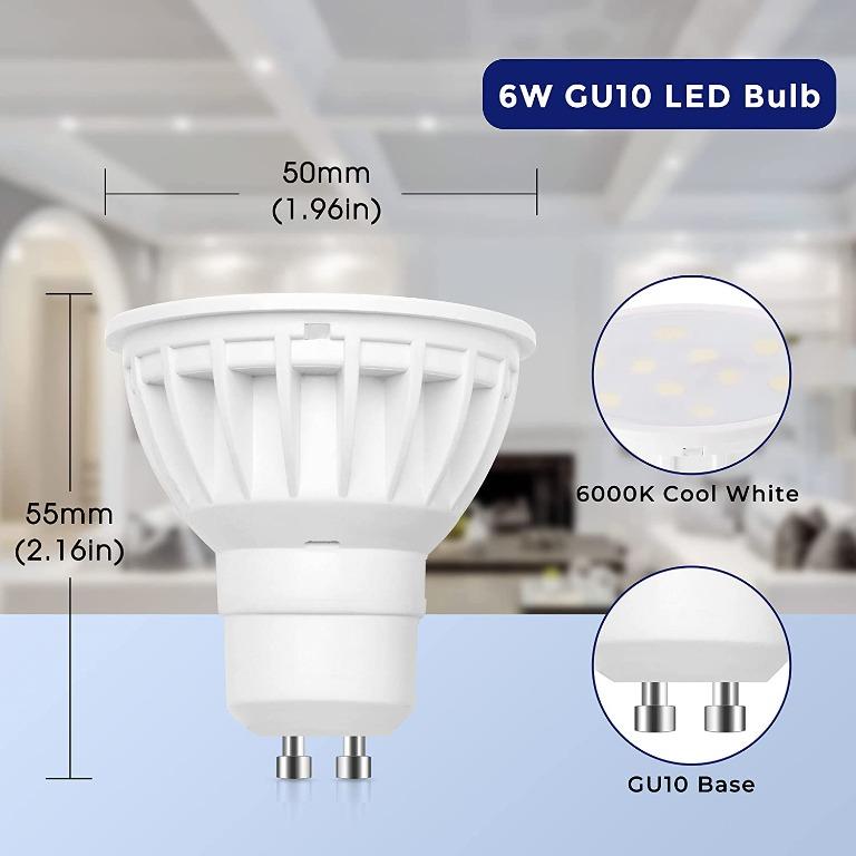 Buy Philips Lamps 2 LED bulbs, GU10 (Ø50mm) 3.5W