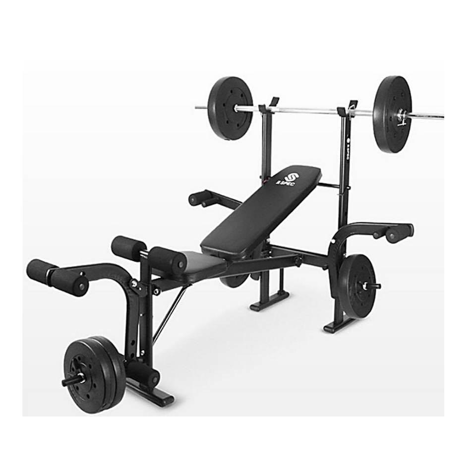 Marcy Diamond Elite MD2082W Standard Bench W/ 100lb Weight, 42 OFF