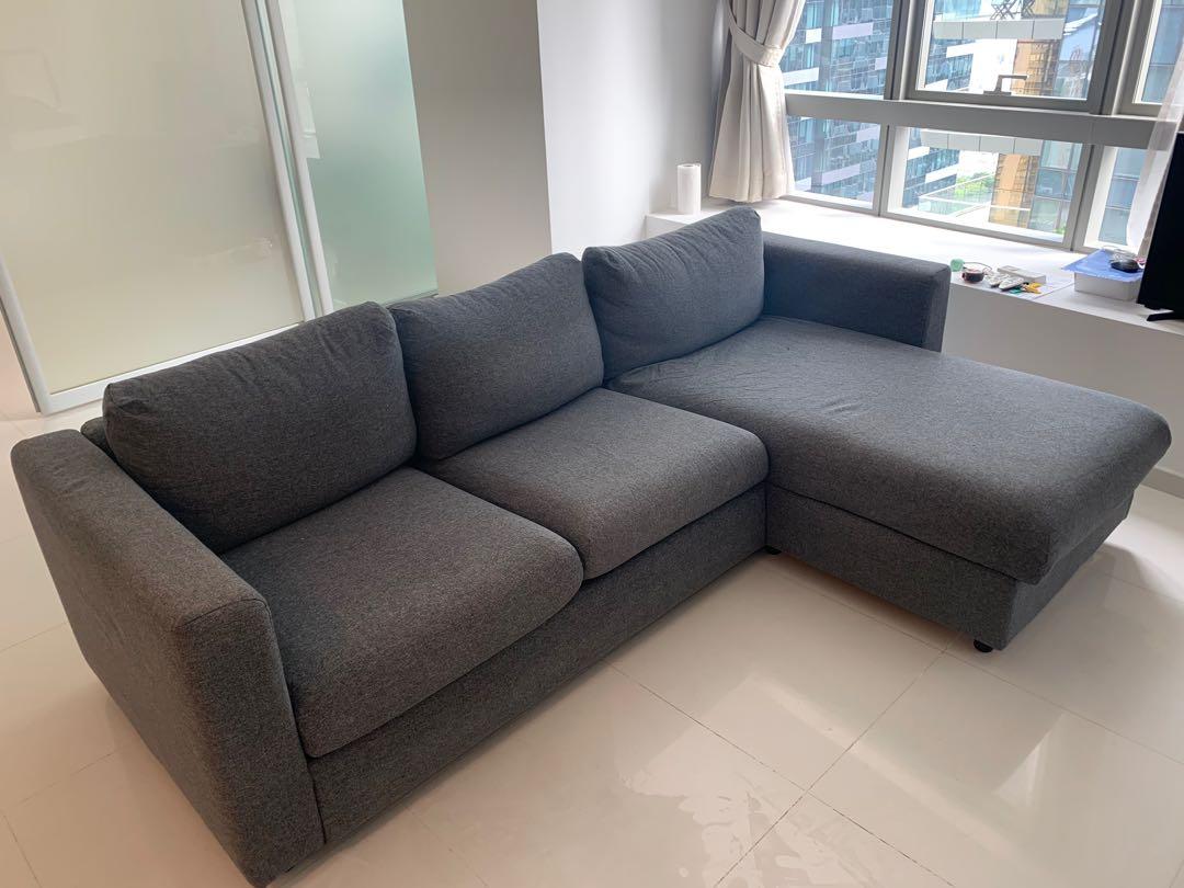 Ikea Vimle L Shape Sofa, Furniture & Home Living, Furniture, Sofas on