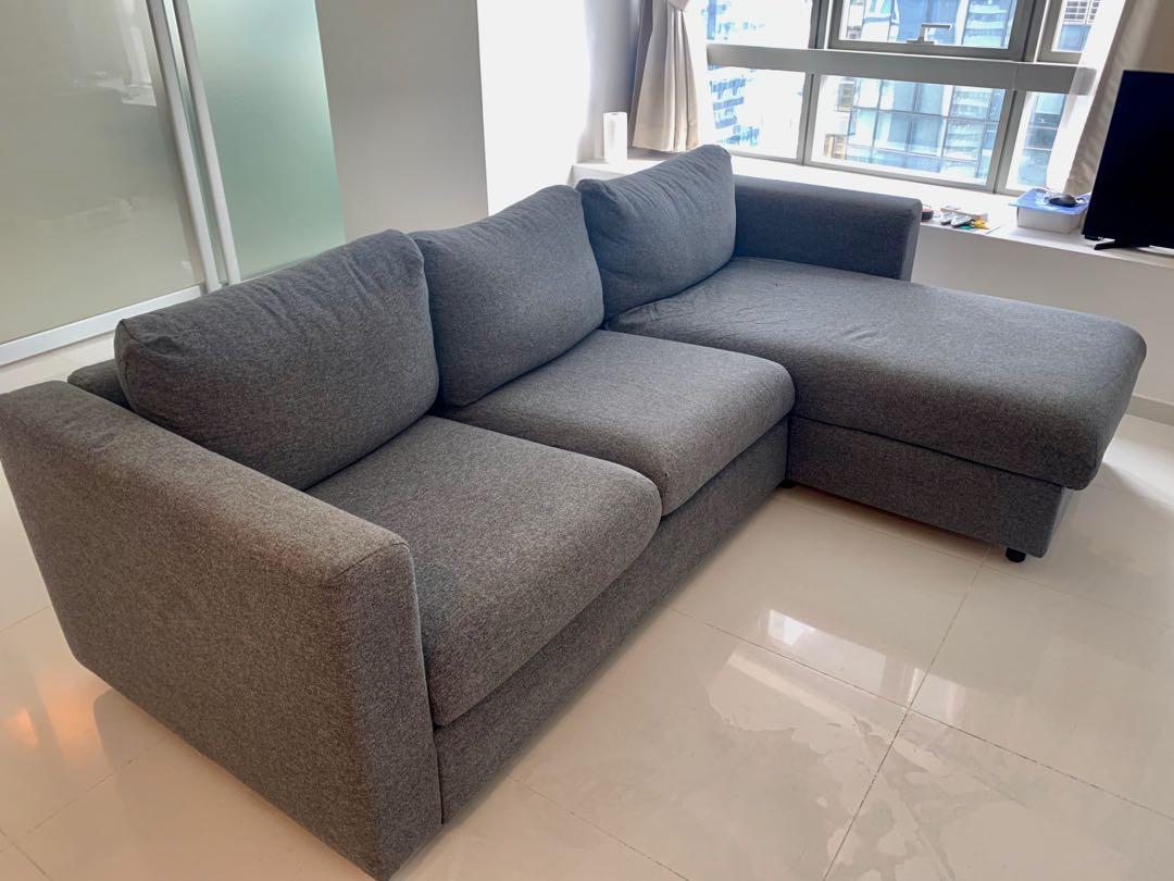 Ikea Vimle L Shape Sofa, Furniture & Home Living, Furniture, Sofas on