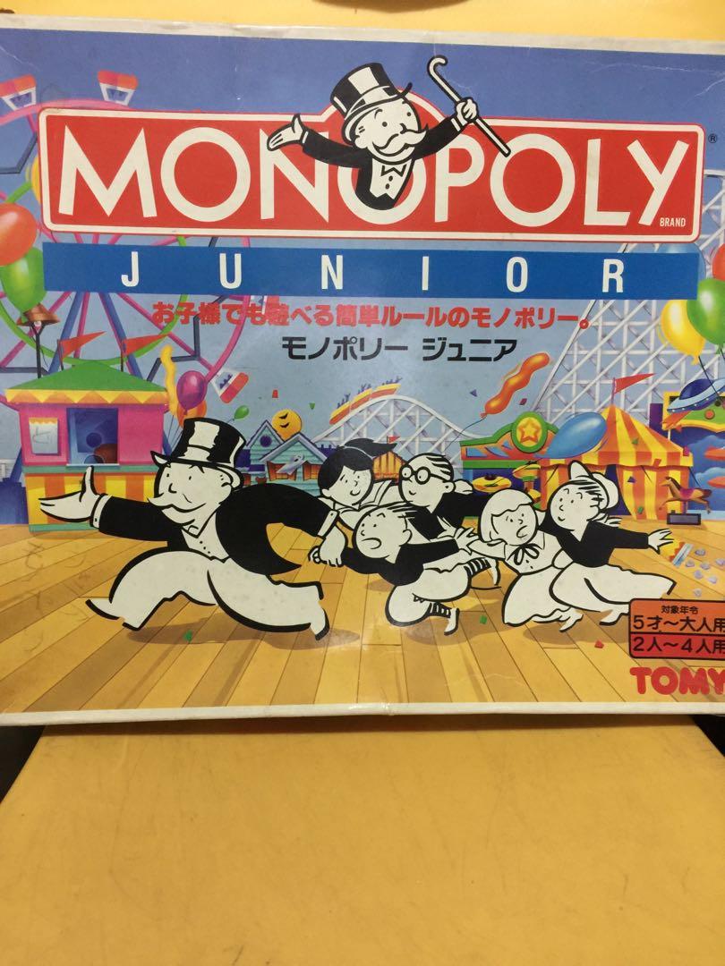 Junior Monopoly Tomy Hobbies Toys Toys Games On Carousell