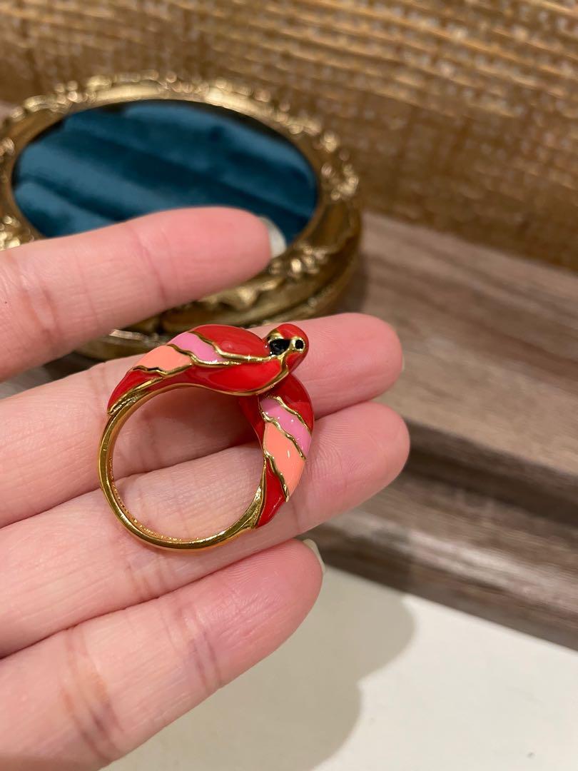 Kate Spade Out Of The Office Parrot Ring