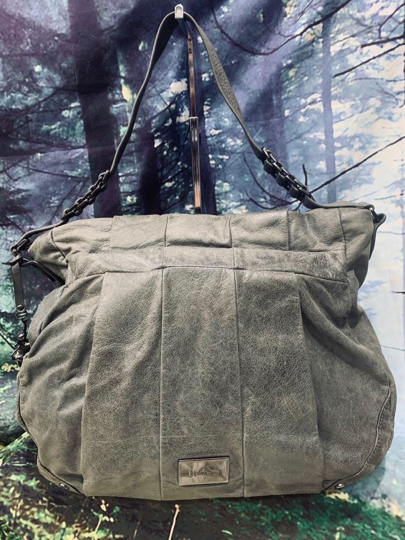 Grey kipling shoulder clearance bag
