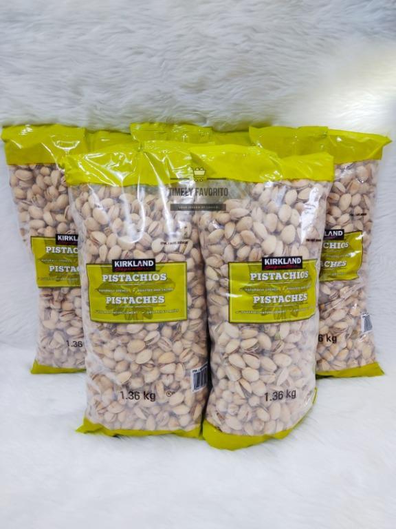 Kirkland Signature Pistachios, 1.36 kg, Food & Drinks, Packaged