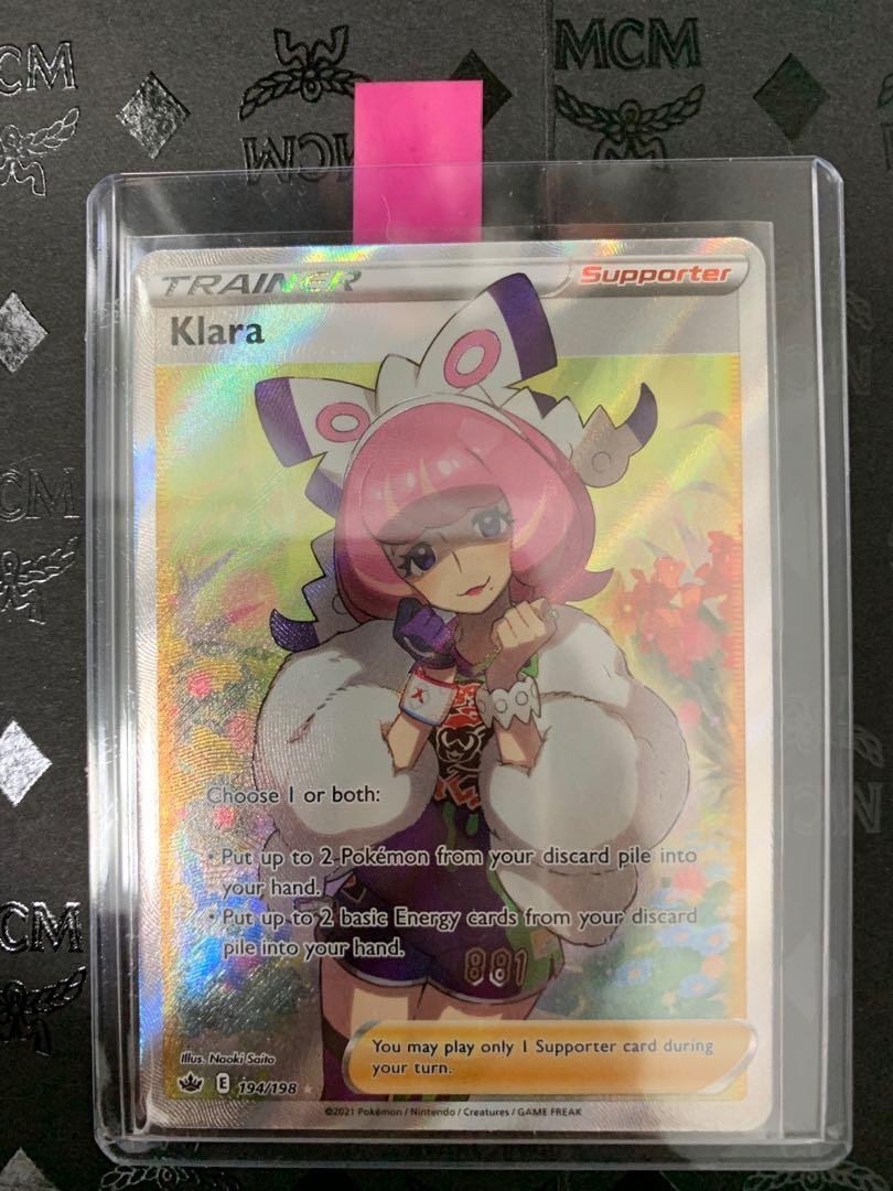 Pokemon Klara 194/198 Full Art Secret - www.vitorcorrea.com