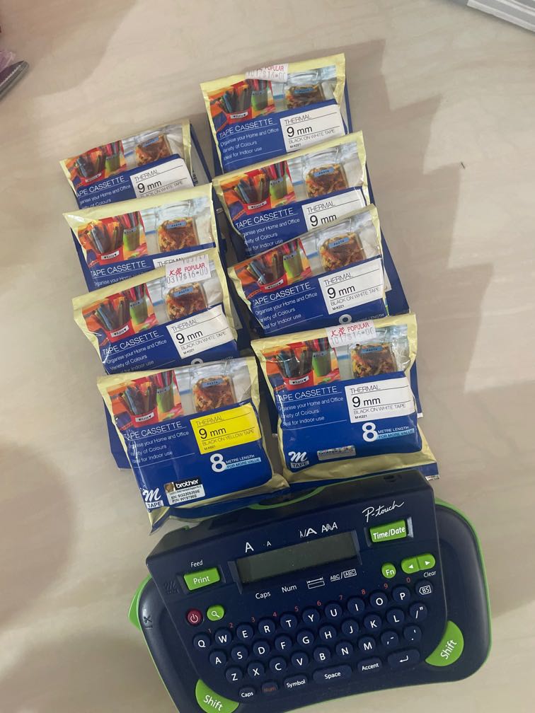 Label Machine & Tape Cassettes, Computers & Tech, Printers, Scanners & Copiers on Carousell