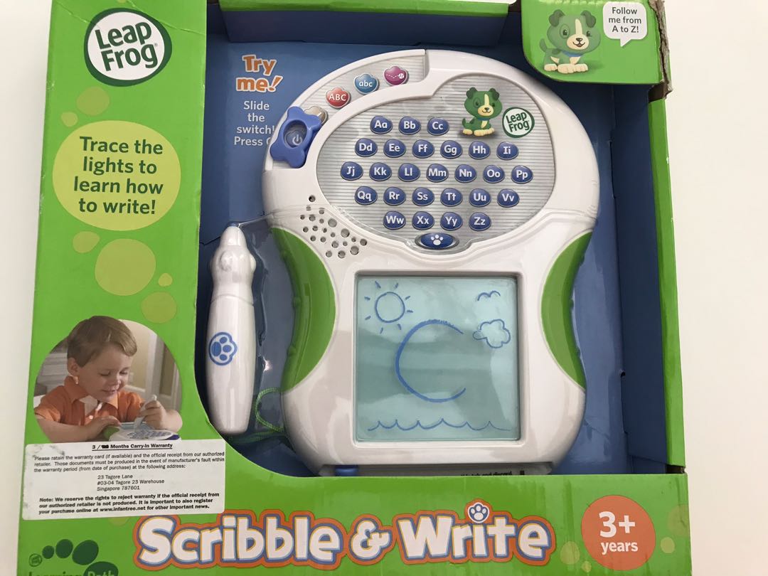 Leapfrog scribble & outlet write
