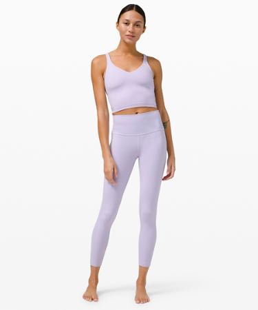 Lululemon lavender leggings clearance
