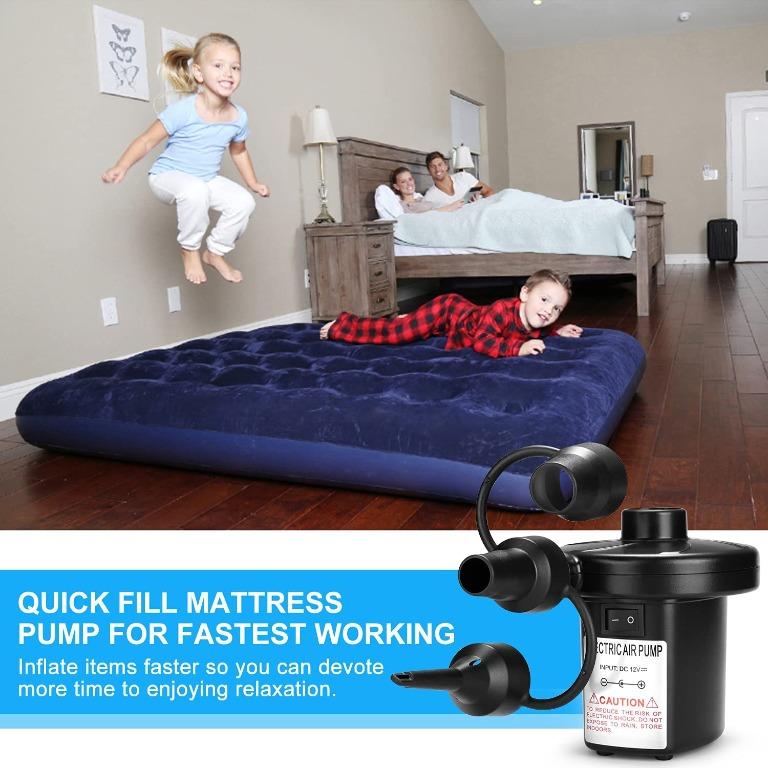Electric air shop mattress pump