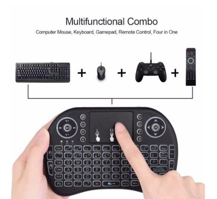 Mini Wireless Keyboard Touchpad Mouse (Category: Mouse & Mousepads) located in Marikina City. Submitted by bugzybunny (Listing ID 1112797175, Image 1). Description: Wireless Mini Keyboard Touchpad Mouse FEATURES: •USB interface adapter•Multifunctional keyboard with touchpad combination•Touchpad DPI adjustable functions to better match the different sizes of screens•Convenient, simple & reliable!•Great companion for your presentations, lectures, g