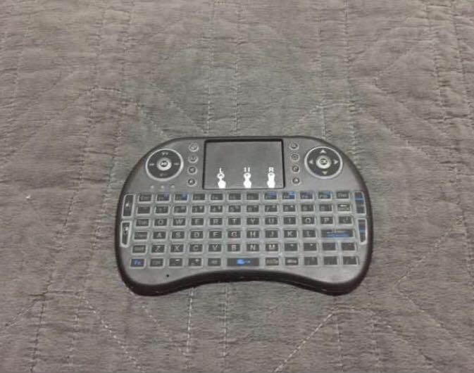 Mini Wireless Keyboard Touchpad Mouse (Category: Mouse & Mousepads) located in Marikina City. Submitted by bugzybunny (Listing ID 1112797175, Image 3). Description: Wireless Mini Keyboard Touchpad Mouse FEATURES: •USB interface adapter•Multifunctional keyboard with touchpad combination•Touchpad DPI adjustable functions to better match the different sizes of screens•Convenient, simple & reliable!•Great companion for your presentations, lectures, g