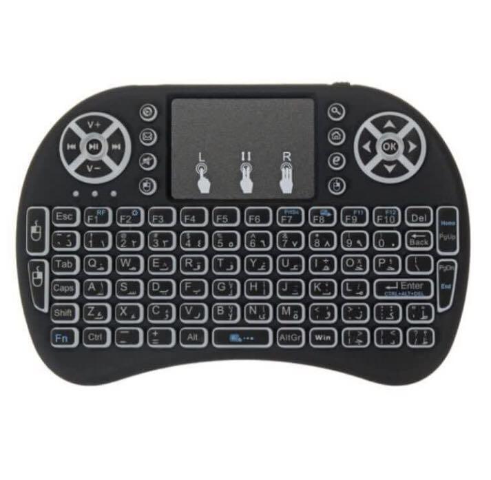 Mini Wireless Keyboard Touchpad Mouse (Category: Mouse & Mousepads) located in Marikina City. Submitted by bugzybunny (Listing ID 1112797175, Image 2). Description: Wireless Mini Keyboard Touchpad Mouse FEATURES: •USB interface adapter•Multifunctional keyboard with touchpad combination•Touchpad DPI adjustable functions to better match the different sizes of screens•Convenient, simple & reliable!•Great companion for your presentations, lectures, g
