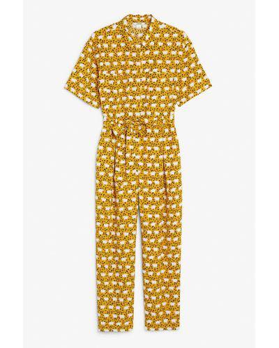 Monki sheep jumpsuit sales