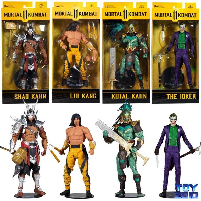 Mortal Kombat - Shao Kahn and Liu Kang Variants by McFarlane Toys - The  Toyark - News