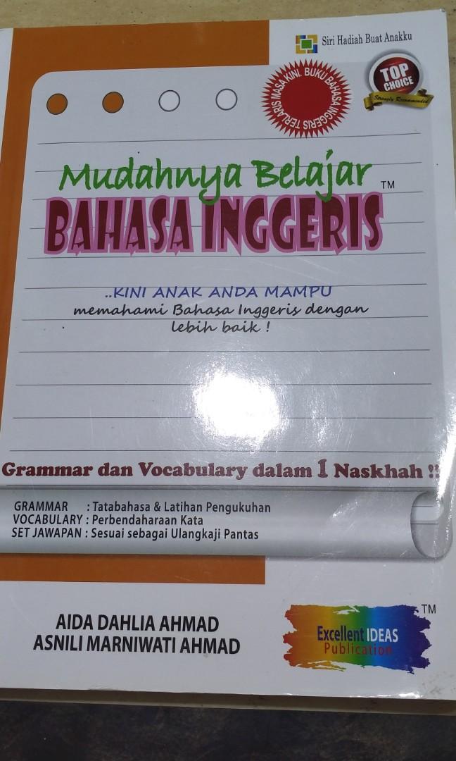 Mudahnya Belajar Bahasa English Buku Grammar Dan Vocabulary Dalam 1 Naskah Siri Hadiah Buat Anakku Excellent Ideas Publication Books Stationery Books On Carousell