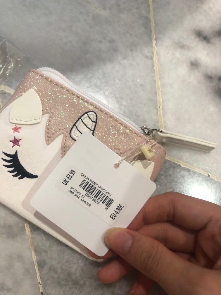 New Look Unicorn coin purse