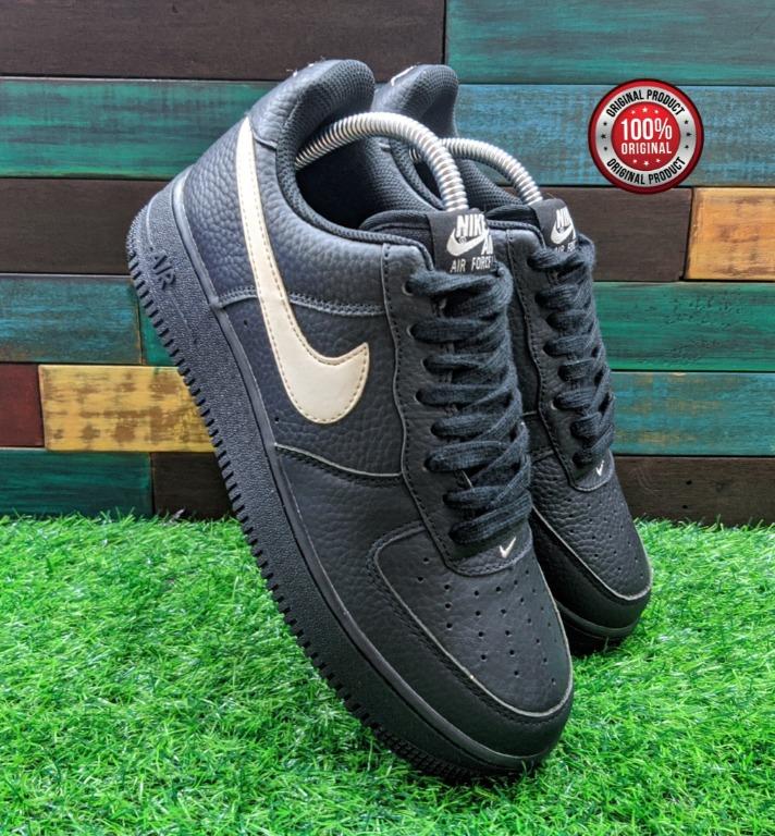 Sepatu Nike Original Air Force 1 Low 07 AA4083 001 Black 2018