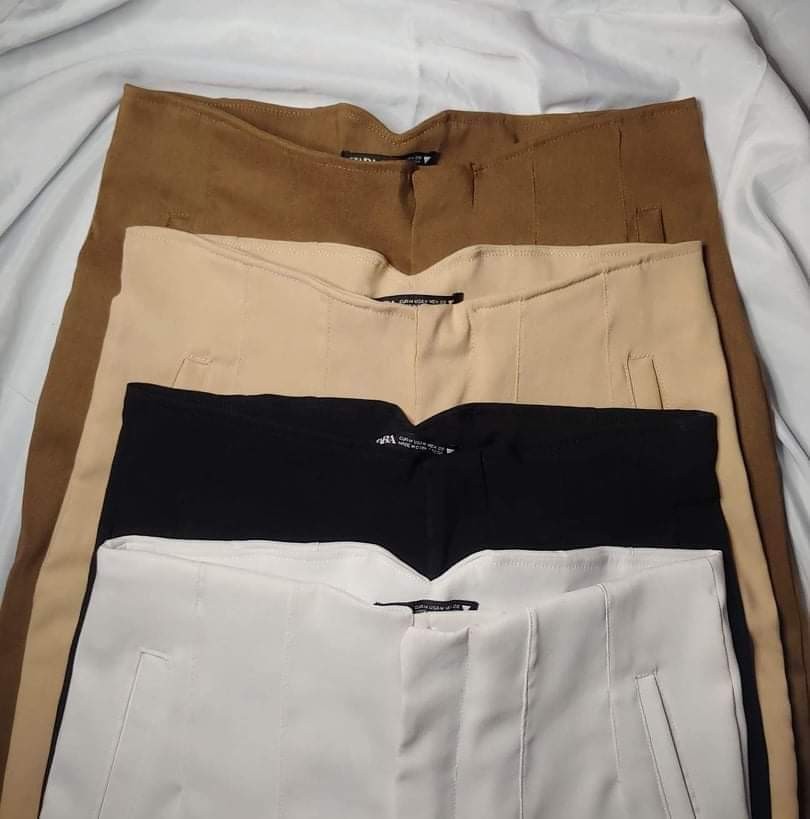 ONHAND ZARA TROUSER PANTS, Women's Fashion, Bottoms, Other Bottoms on  Carousell