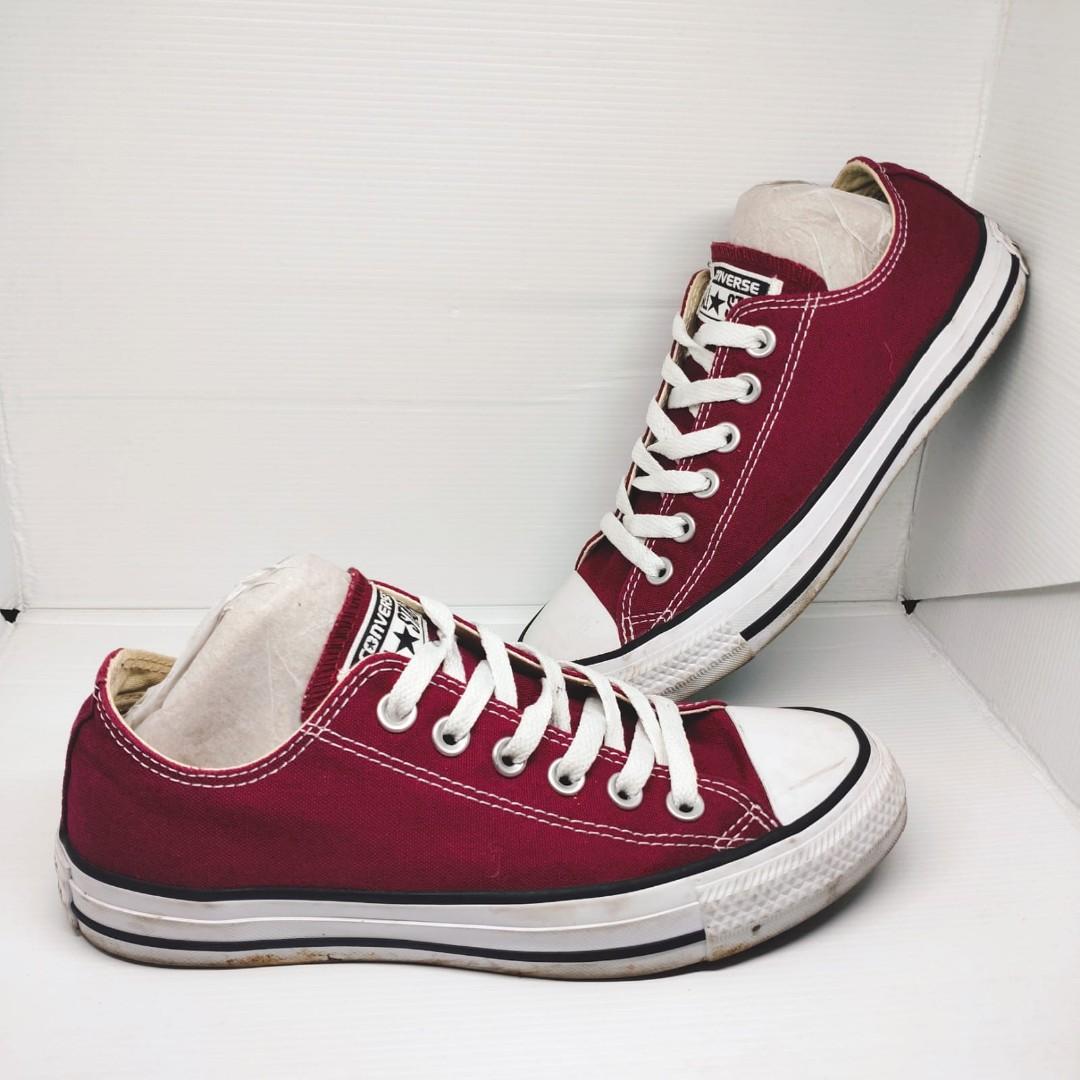 converse low maroon