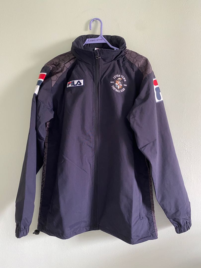 Original Retro Luton Town Fila Jacket