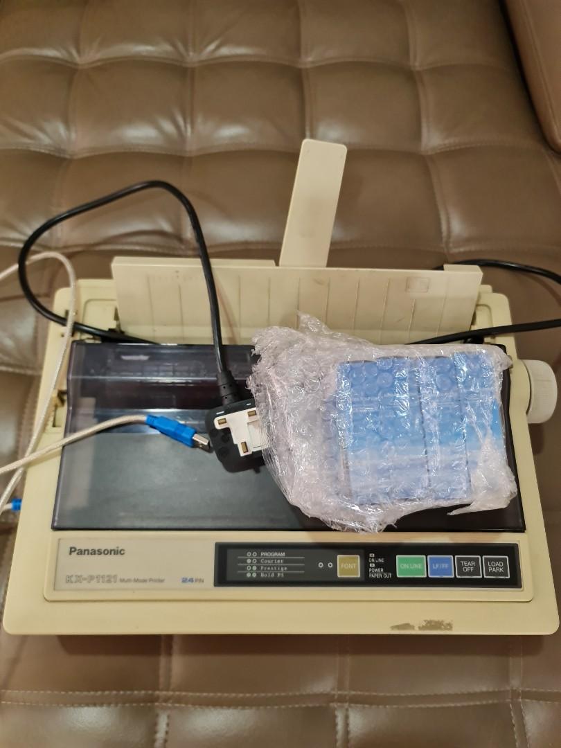 Panasonic dot matrix printer computers tech printers scanners