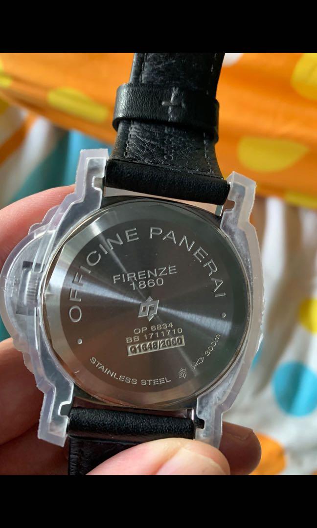 Luminor panerai op 6834 sale