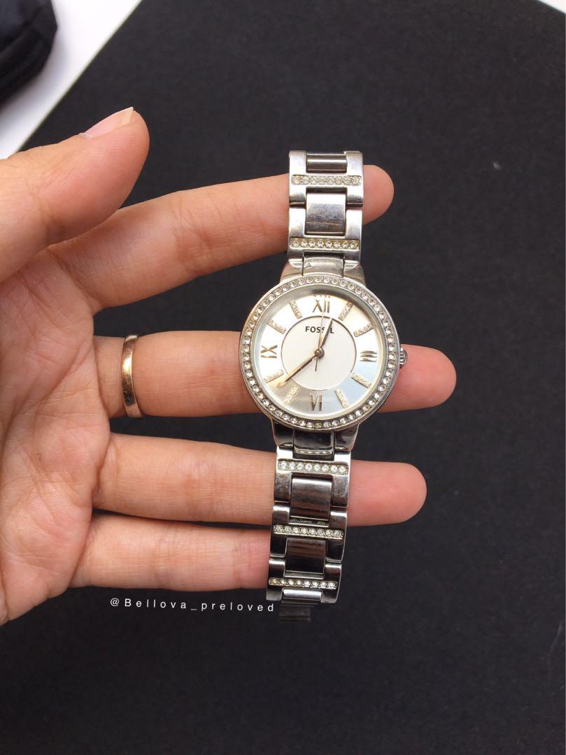 Virginia Stainless Steel Watch Fossil Virginia Es3282 Fossil Women