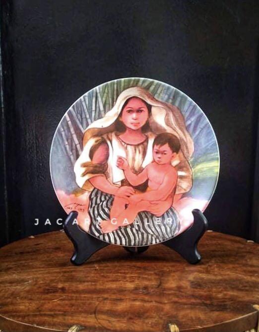 Rare JOSE JOYA Limited Edition Art Plate, Hobbies & Toys, Stationary
