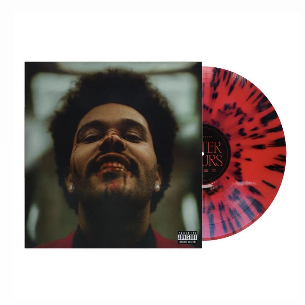[RARE] The Weeknd - After Hours Collector’s Edition 002 Red and Black  Splatter Vinyl 2LP Record