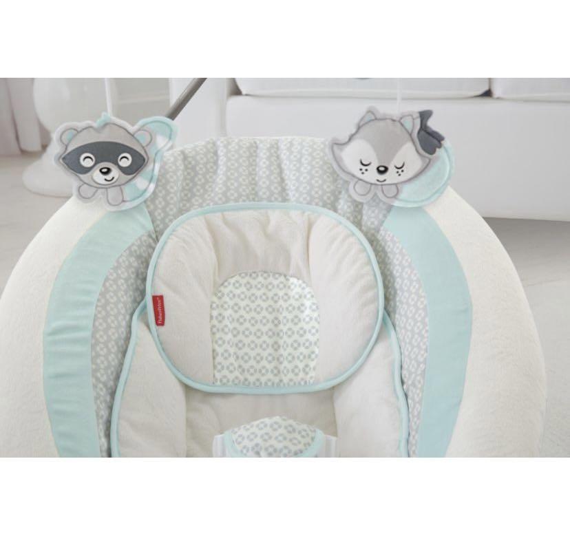Ready Stock Brand New Authentic Fisher Price Moonlight Meadow Deluxe Baby Bouncer for Newborn 0m