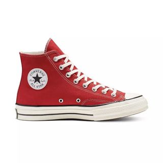 Red sale converse pumps
