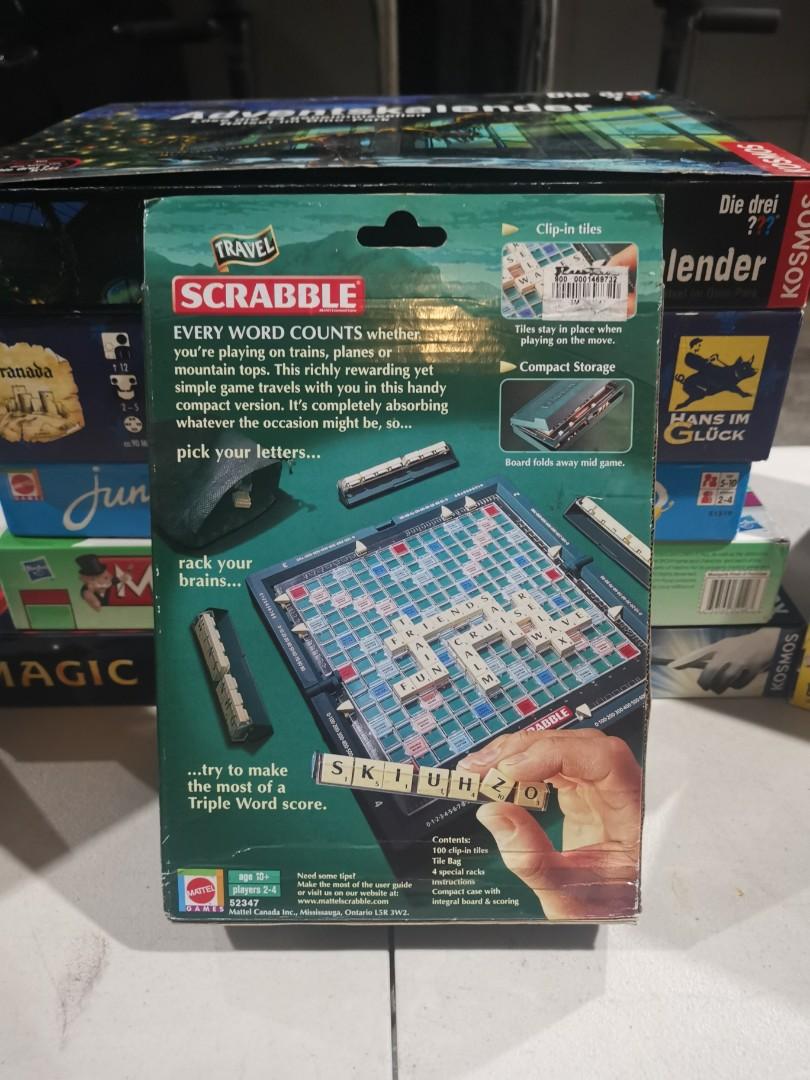 Travel Scrabble -  Canada