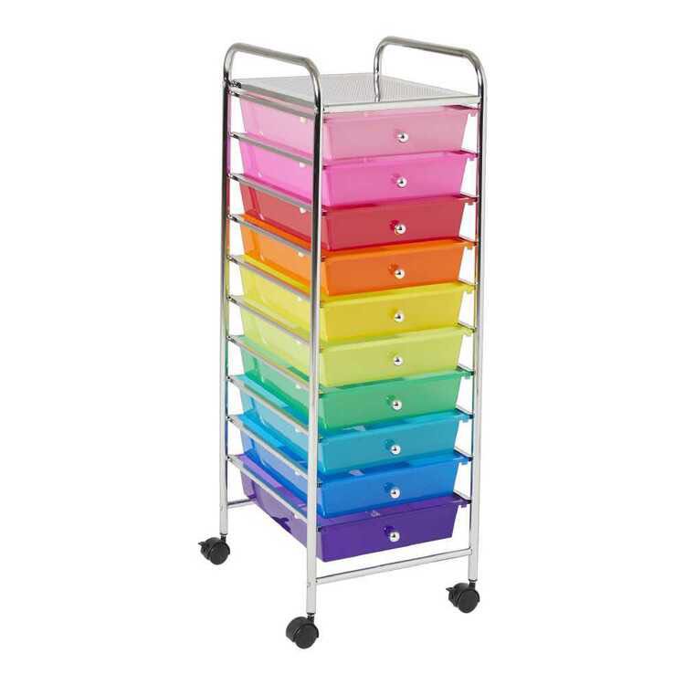 spotlight drawer rolling organiser multi coloured, Furniture & Home