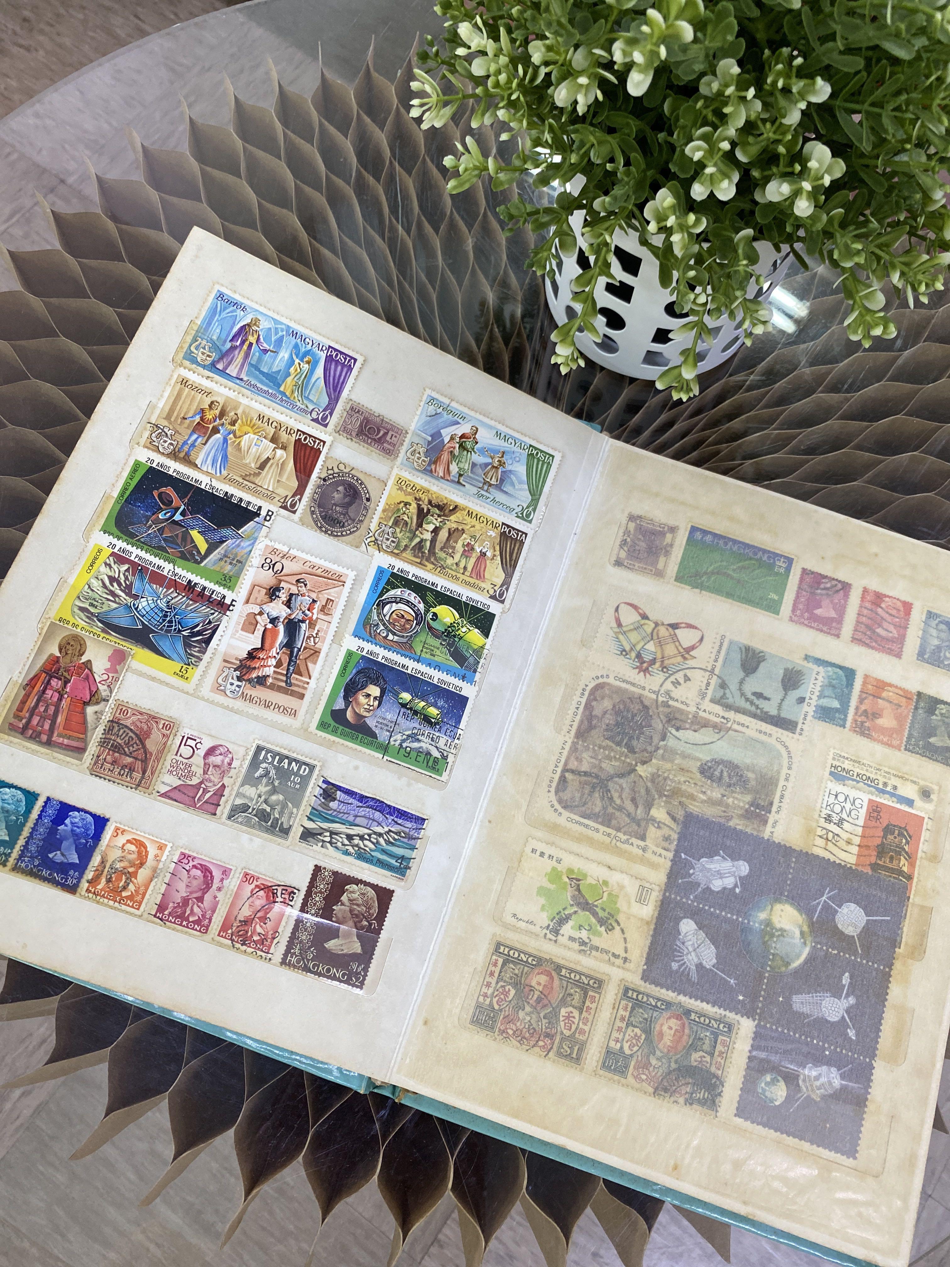 Stamp collection album, Hobbies & Toys, Memorabilia & Collectibles