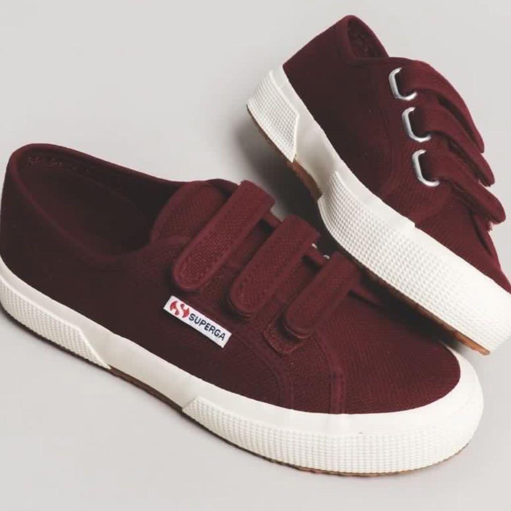 Superga dark bordeaux shop