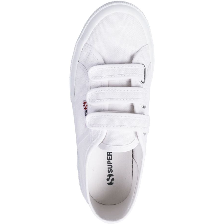 superga strap white